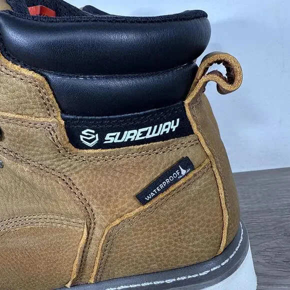 Men's Brown Boots - Picture 3 of 10